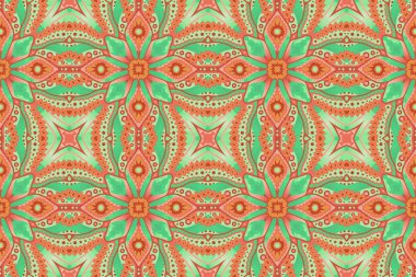 Soyut sanat, doğuda kusursuz desenli parlak.