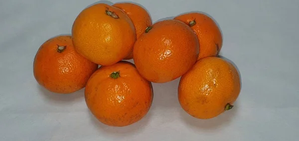 Fresh Delicious Fruit Tangerines — 스톡 사진