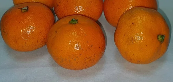 Mandarini Frutta Freschi Deliziosi — Foto Stock