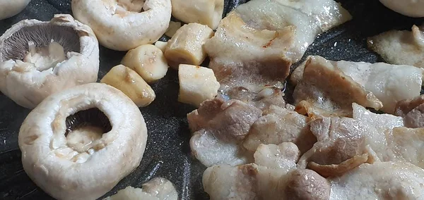 Delicios Coreean Burtă Porc Grătar — Fotografie, imagine de stoc