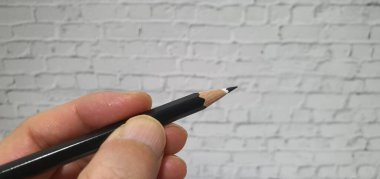 Not almak için siyah kalem