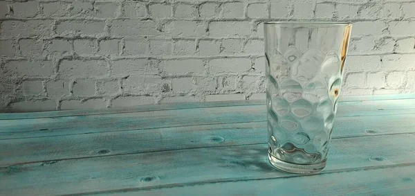 Een Helder Glas Voor Thee Dranken — Stockfoto