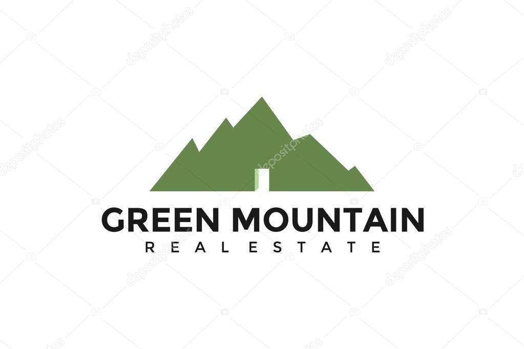 Describes the icon of the mountain with the effect of the open door, has its own philosophy that if doing good for nature, nature also treats the same for our lives