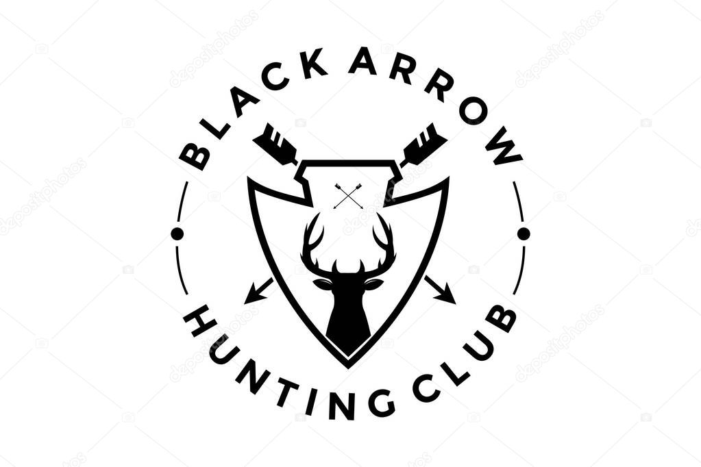 Logo Hunting Club Black Arrow