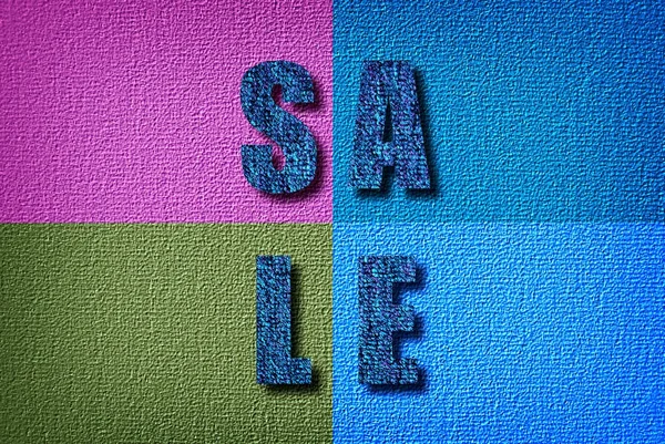 Sale announcement — Stock Photo, Image