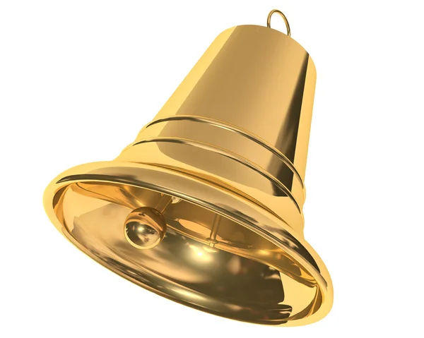 Little bell on white background — Stock Photo, Image