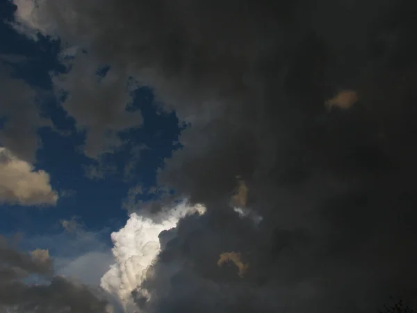 Clouds on storm sky