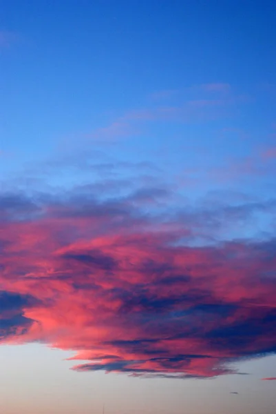 Clouds on sunset sky — Stock Photo, Image