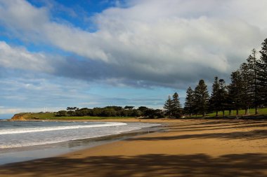 Bahar sırasında Torquay Avustralya açık plaj
