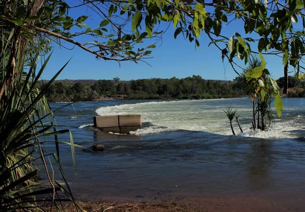 Calzada inundada, en la región de Kimberley de Australia Occidental —  Fotos de Stock