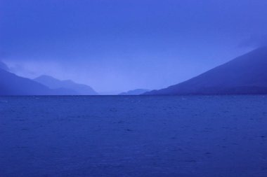 Yeni Zealsnd mavi sahne