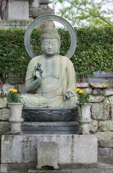 Korunması ve öğretim Buda heykeli. — Stok fotoğraf