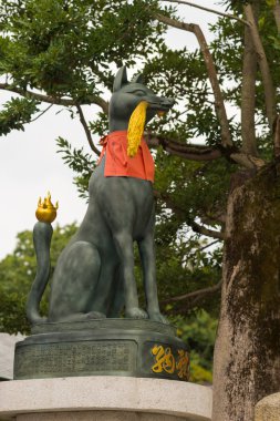 Kitsune, tilki, hismouth, Fushimi Inari Taisha pirinç tutar