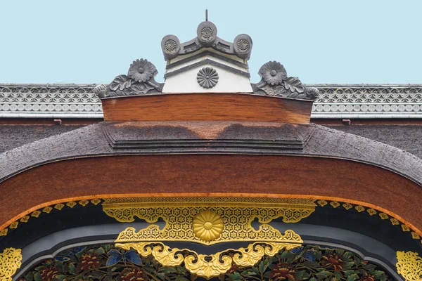 Crest of Kara-mon Gate at Nijo Castle. — Φωτογραφία Αρχείου