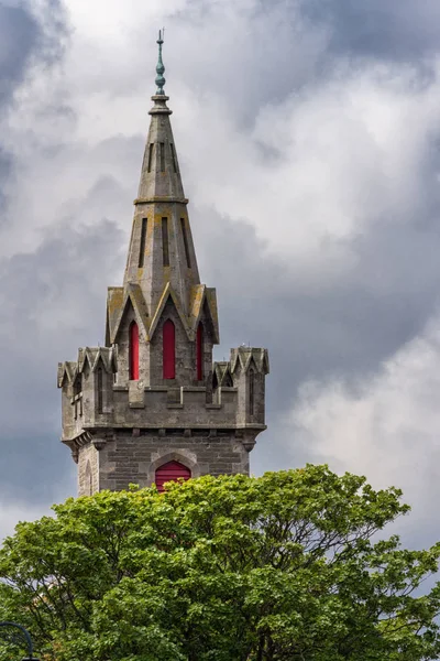 Steeple of Old Saint Fergus Church in Wick, Scotland. — Stock Photo, Image