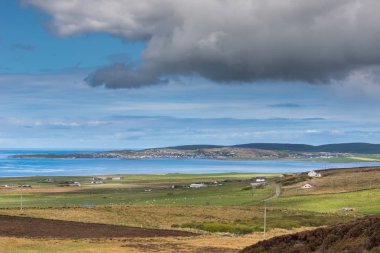 Stromness şehir arasında Atlantik Okyanusu kol.