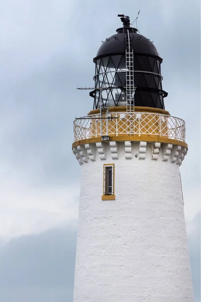 北スコットランドのダンネット ヘッドの灯台タワー. — ストック写真