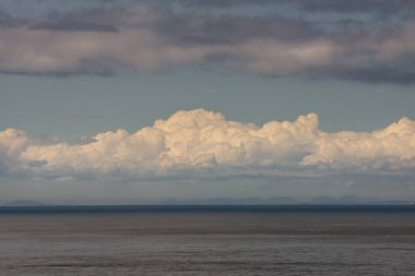 Beyaz cennet Atlantik Okyanusu, İskoçya.