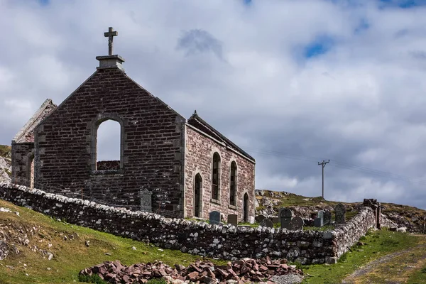 对阿辛半岛，苏格兰议会座教堂的废墟. — 图库照片
