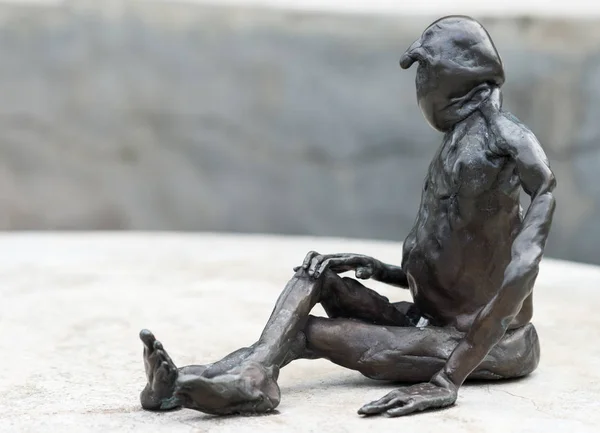 フランシス ・ Upritchard の小さなローファー彫像の 1 つ. — ストック写真