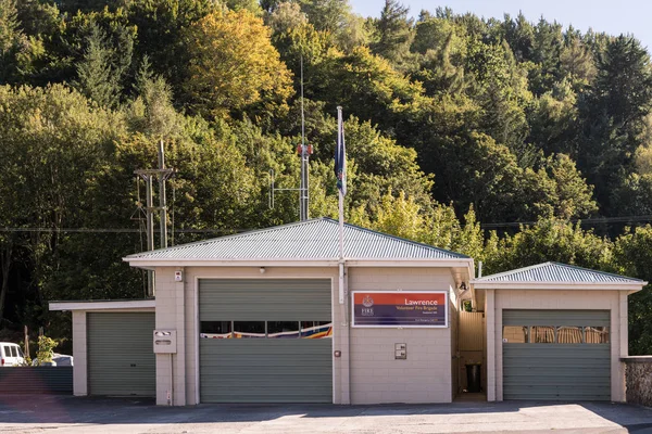 Estación de bomberos de Lawrence, Nueva Zelanda . — Foto de Stock
