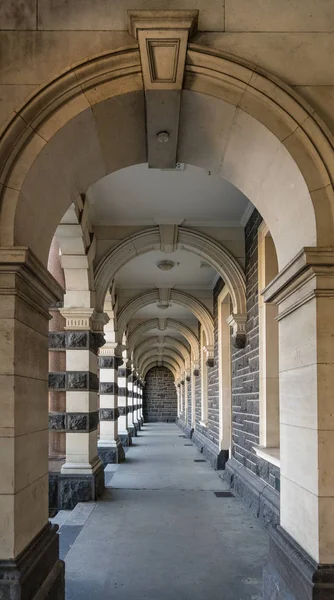 Korridor des Dunedin-Bahnhofs, Neuseeland. — Stockfoto