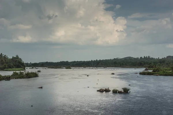 Confluence de la rivière Cauvery à Mysore, Inde . — Photo