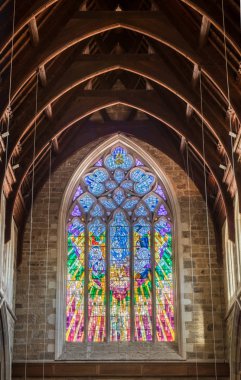 St. Davids Katedrali, Hobart Avustralya pencerenin lekeli büyük