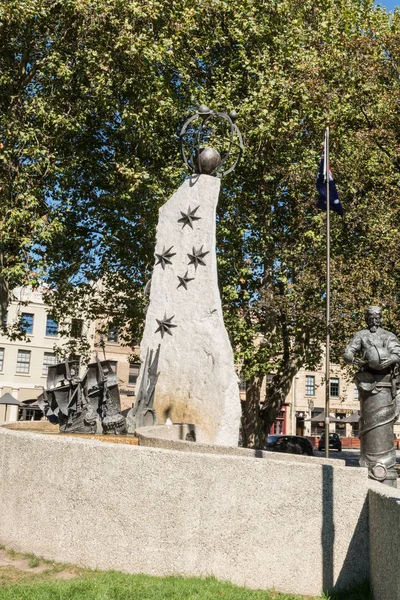 Tasman památka v centru města Hobart, Austrálie. — Stock fotografie