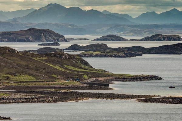 Många av öarna i Atlanten, Skottland. — Stockfoto