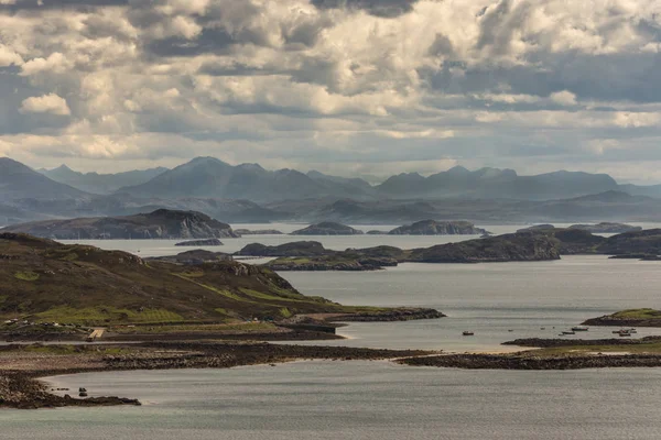 Många av öarna i Atlanten, Skottland. — Stockfoto