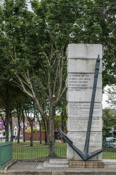 Válečný památník na počest ztracených námořníků, Dublin Irsko. — Stock fotografie