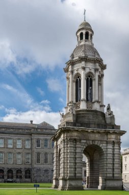 Campanile Trinity College, Dublin İrlanda.