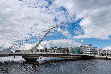 Samuel Beckett Bridge, Dublin İrlanda.