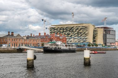 Dublin İrlanda binanın yeni Merkez Bankası.