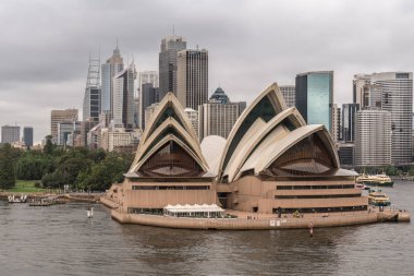 Sydney Opera Binası ve manzarası, Avustralya.