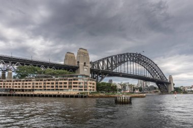 Park Hyatt Hotel and Harbour Bridge, Sydney Australia.