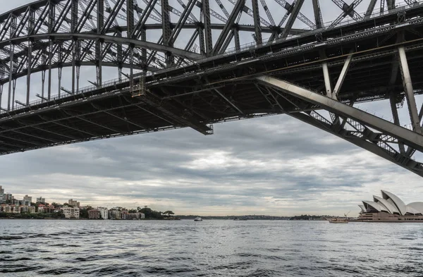 Harbour Bridge, Opera House y Kirribilli, Sydney Australia . — Foto de Stock