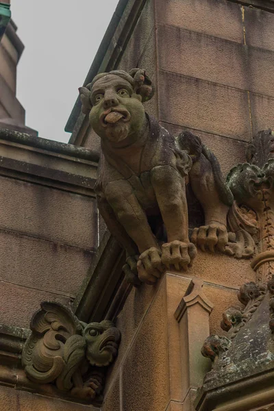 University of Sydney Nicholson Museum gargoyle, Australien. — Stockfoto