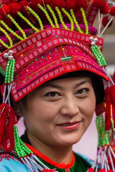 Chinese Australian dancer welcomes premier Li Keqiang, Sydney Au — Stock Photo, Image