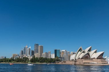 Sydney Opera Binası ve manzarası, Avustralya.