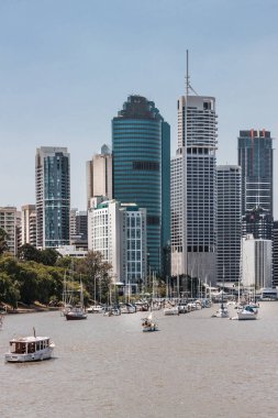 Yüksek doğmak ofis binaları Nehri, Brisbane Austra grup