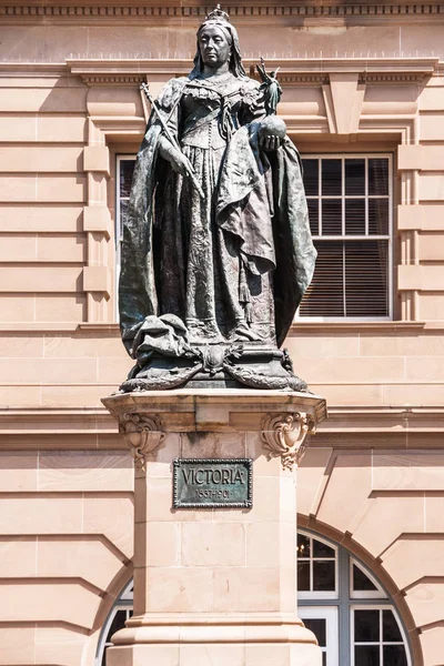 Estátua da Rainha Vitória em Brisbane, Austrália . — Fotografia de Stock
