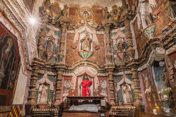 Redes ocidentais da Missão San Xavier Del Bac, Tucson Arizona . — Fotografia de Stock