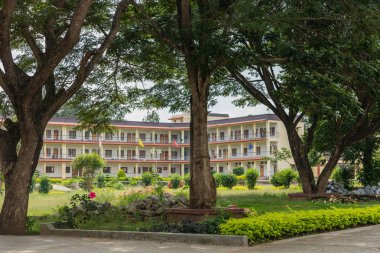 Namdroling Budist manastırda, Coorg Hindistan kısa süreli kirada oturmak.