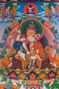 Sahne Vihara içinde Namdroling Budist Monaste sevişme