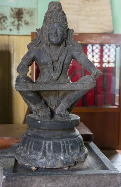 Accountant statue in History Museum at Madikeri Fort, India. — Stock Photo, Image
