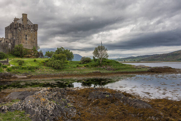 The lochs and Eilean Donan Castle, Scotland.