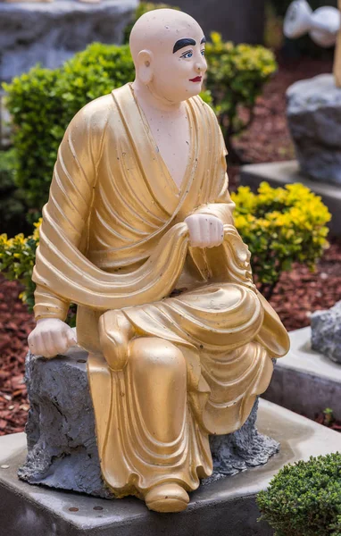 Angaja Arhat Bahçe HSI Lai Budist tapınağı, Kaliforniya. — Stok fotoğraf