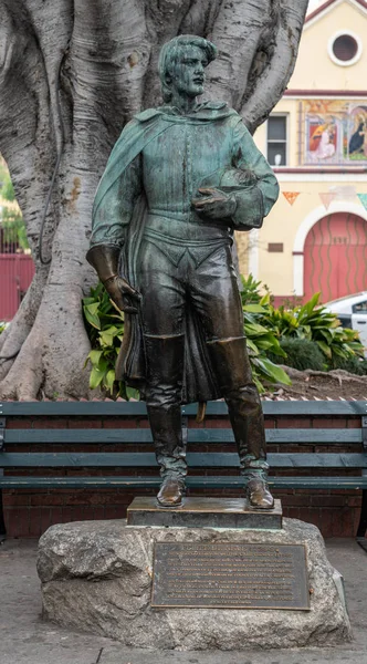 Statua di Felipe De Neve, Fondatore di Los Angeles California . — Foto Stock